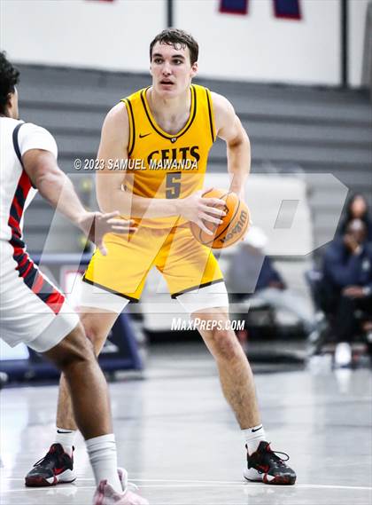 Thumbnail 1 in Crespi @ Maranatha (21st Annual Rose City Roundball Classic. Semi Final) photogallery.