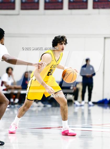 Thumbnail 3 in Crespi @ Maranatha (21st Annual Rose City Roundball Classic. Semi Final) photogallery.