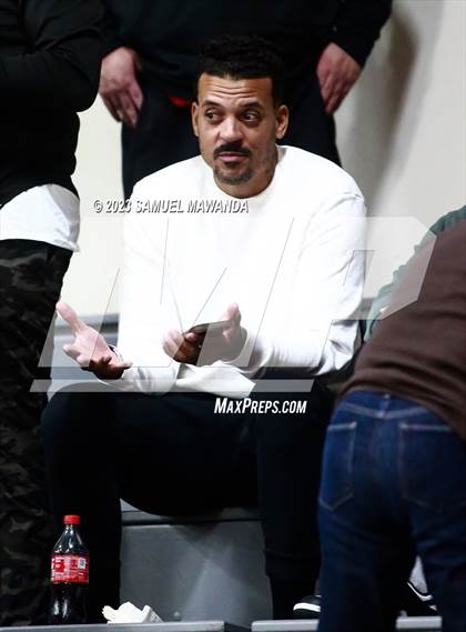 Thumbnail 2 in Crespi @ Maranatha (21st Annual Rose City Roundball Classic. Semi Final) photogallery.