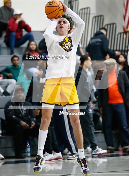 Thumbnail 3 in Crespi @ Maranatha (21st Annual Rose City Roundball Classic. Semi Final) photogallery.
