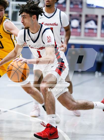 Thumbnail 3 in Crespi @ Maranatha (21st Annual Rose City Roundball Classic. Semi Final) photogallery.