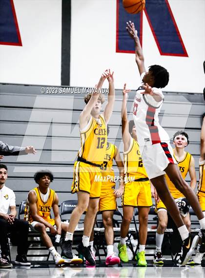 Thumbnail 3 in Crespi @ Maranatha (21st Annual Rose City Roundball Classic. Semi Final) photogallery.