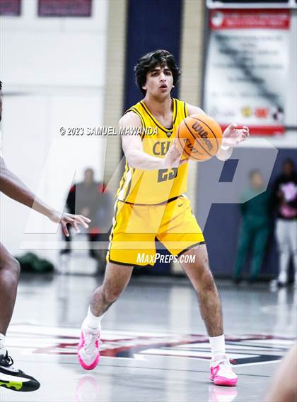 Thumbnail 2 in Crespi @ Maranatha (21st Annual Rose City Roundball Classic. Semi Final) photogallery.