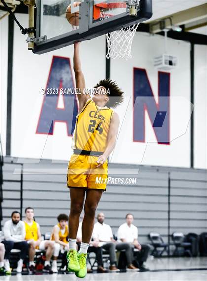 Thumbnail 2 in Crespi @ Maranatha (21st Annual Rose City Roundball Classic. Semi Final) photogallery.