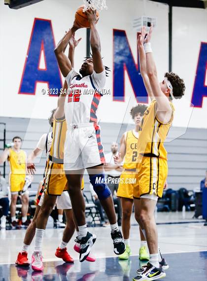 Thumbnail 2 in Crespi @ Maranatha (21st Annual Rose City Roundball Classic. Semi Final) photogallery.