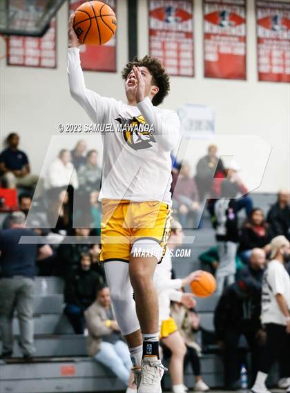 Thumbnail 2 in Crespi @ Maranatha (21st Annual Rose City Roundball Classic. Semi Final) photogallery.
