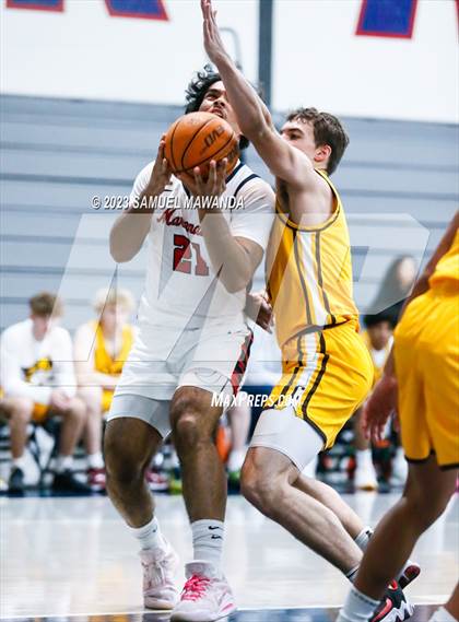 Thumbnail 1 in Crespi @ Maranatha (21st Annual Rose City Roundball Classic. Semi Final) photogallery.
