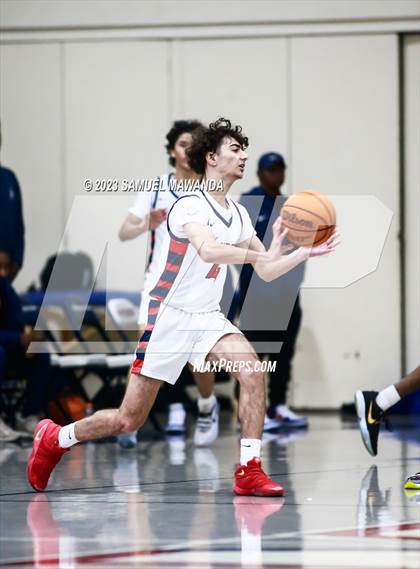 Thumbnail 2 in Crespi @ Maranatha (21st Annual Rose City Roundball Classic. Semi Final) photogallery.