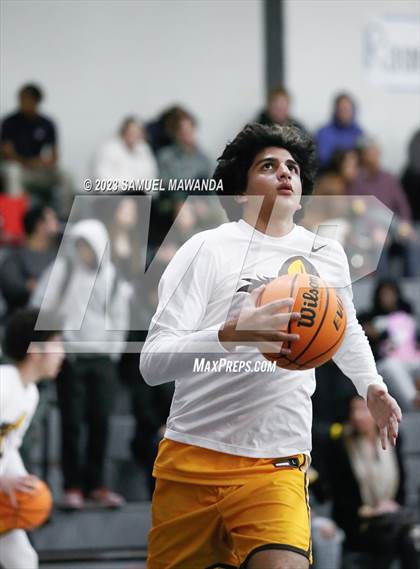 Thumbnail 1 in Crespi @ Maranatha (21st Annual Rose City Roundball Classic. Semi Final) photogallery.