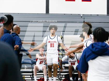 Thumbnail 2 in Crespi @ Maranatha (21st Annual Rose City Roundball Classic. Semi Final) photogallery.