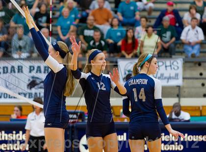 Thumbnail 1 in Boerne-Champion @ Cedar Park (UIL 4A Final Region 4) photogallery.