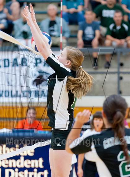 Thumbnail 1 in Boerne-Champion @ Cedar Park (UIL 4A Final Region 4) photogallery.