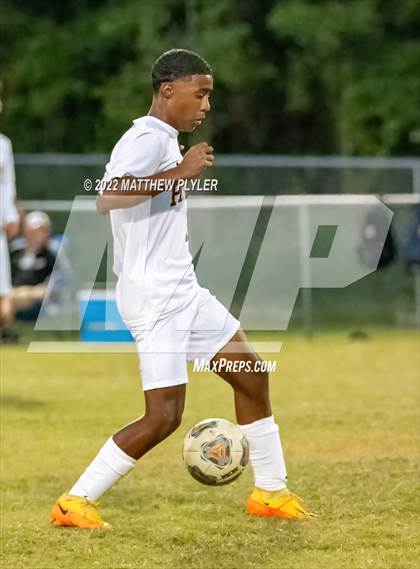 Thumbnail 3 in Lumberton vs St. Pauls (Robeson Cup Soccer Tournament - Semifinal) photogallery.