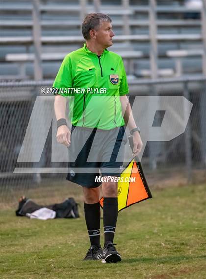 Thumbnail 1 in Lumberton vs St. Pauls (Robeson Cup Soccer Tournament - Semifinal) photogallery.