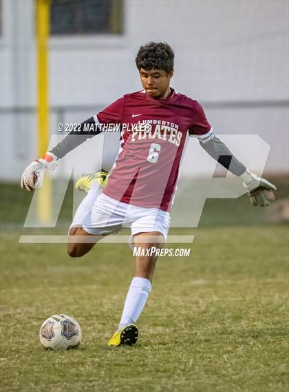 Thumbnail 1 in Lumberton vs St. Pauls (Robeson Cup Soccer Tournament - Semifinal) photogallery.