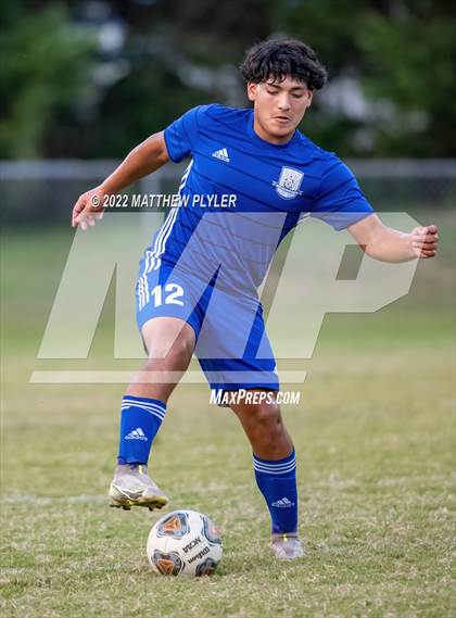 Thumbnail 3 in Lumberton vs St. Pauls (Robeson Cup Soccer Tournament - Semifinal) photogallery.