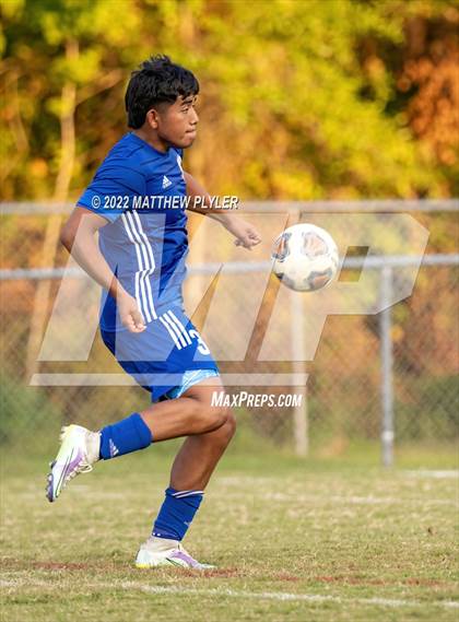 Thumbnail 3 in Lumberton vs St. Pauls (Robeson Cup Soccer Tournament - Semifinal) photogallery.