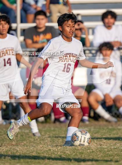Thumbnail 3 in Lumberton vs St. Pauls (Robeson Cup Soccer Tournament - Semifinal) photogallery.