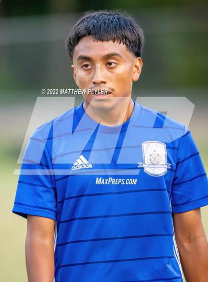 Thumbnail 1 in Lumberton vs St. Pauls (Robeson Cup Soccer Tournament - Semifinal) photogallery.