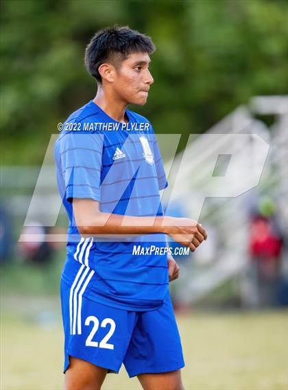 Thumbnail 2 in Lumberton vs St. Pauls (Robeson Cup Soccer Tournament - Semifinal) photogallery.