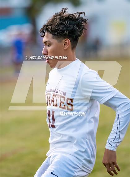 Thumbnail 2 in Lumberton vs St. Pauls (Robeson Cup Soccer Tournament - Semifinal) photogallery.