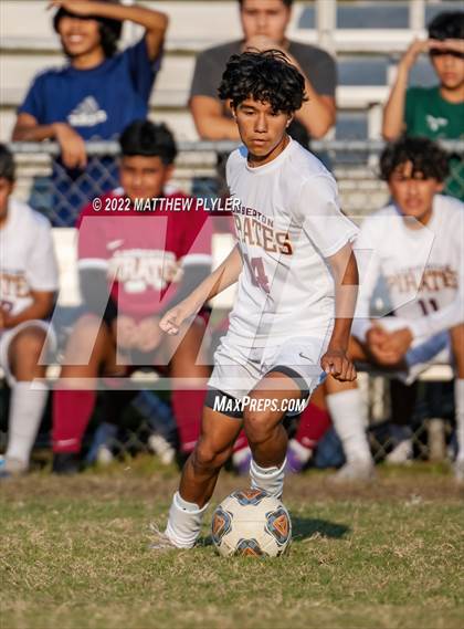 Thumbnail 3 in Lumberton vs St. Pauls (Robeson Cup Soccer Tournament - Semifinal) photogallery.