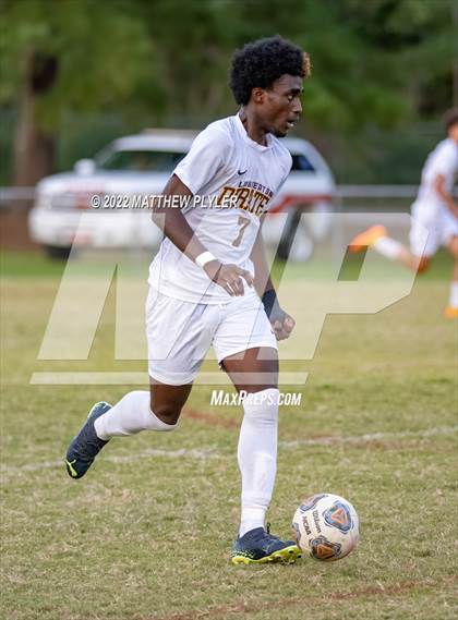 Thumbnail 2 in Lumberton vs St. Pauls (Robeson Cup Soccer Tournament - Semifinal) photogallery.