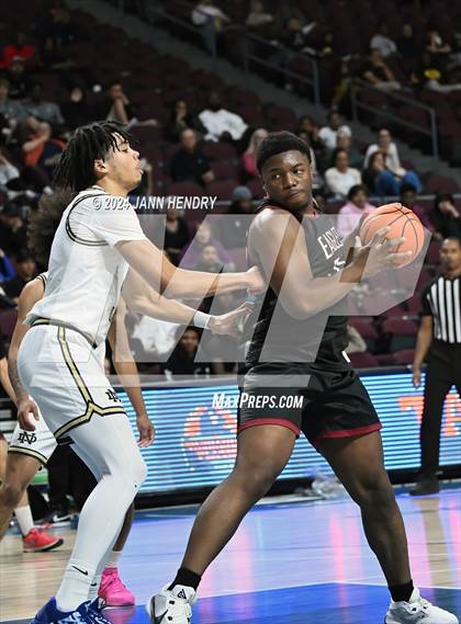 Thumbnail 1 in Layton Christian Academy vs. Notre Dame (SO) (Tarkanian Classic) photogallery.