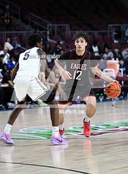 Thumbnail 3 in Layton Christian Academy vs. Notre Dame (SO) (Tarkanian Classic) photogallery.