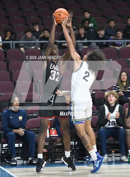 Thumbnail 3 in Layton Christian Academy vs. Notre Dame (SO) (Tarkanian Classic) photogallery.