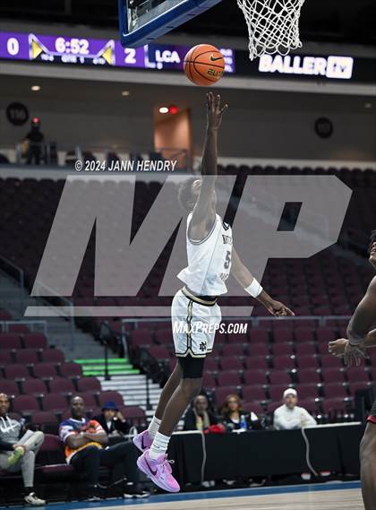 Thumbnail 1 in Layton Christian Academy vs. Notre Dame (SO) (Tarkanian Classic) photogallery.