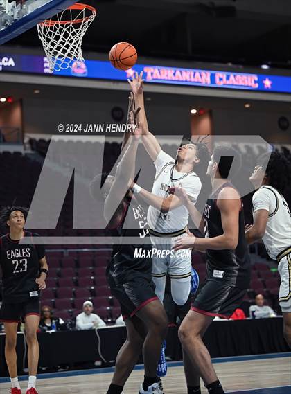 Thumbnail 1 in Layton Christian Academy vs. Notre Dame (SO) (Tarkanian Classic) photogallery.