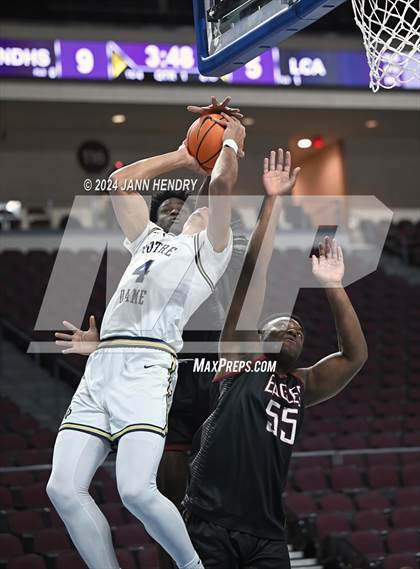 Thumbnail 3 in Layton Christian Academy vs. Notre Dame (SO) (Tarkanian Classic) photogallery.