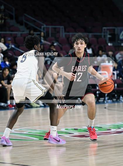 Thumbnail 1 in Layton Christian Academy vs. Notre Dame (SO) (Tarkanian Classic) photogallery.