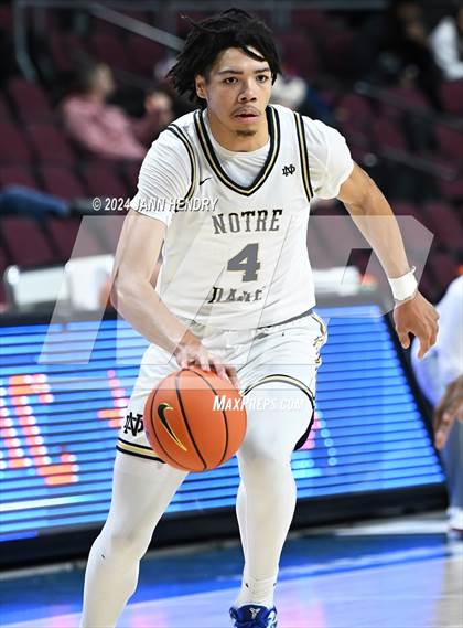Thumbnail 3 in Layton Christian Academy vs. Notre Dame (SO) (Tarkanian Classic) photogallery.