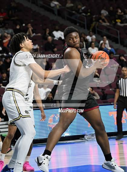 Thumbnail 3 in Layton Christian Academy vs. Notre Dame (SO) (Tarkanian Classic) photogallery.