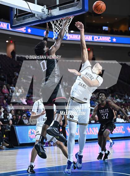 Thumbnail 2 in Layton Christian Academy vs. Notre Dame (SO) (Tarkanian Classic) photogallery.