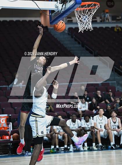 Thumbnail 1 in Layton Christian Academy vs. Notre Dame (SO) (Tarkanian Classic) photogallery.