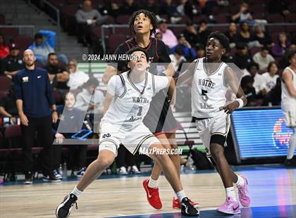 Thumbnail 3 in Layton Christian Academy vs. Notre Dame (SO) (Tarkanian Classic) photogallery.