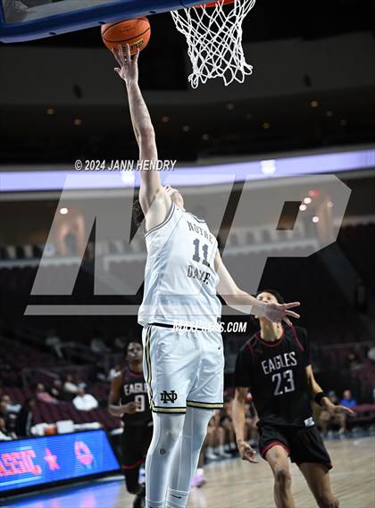 Thumbnail 1 in Layton Christian Academy vs. Notre Dame (SO) (Tarkanian Classic) photogallery.