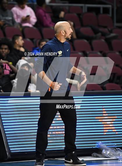 Thumbnail 2 in Layton Christian Academy vs. Notre Dame (SO) (Tarkanian Classic) photogallery.