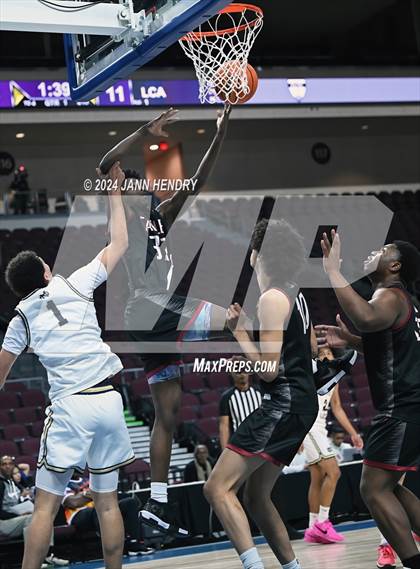Thumbnail 1 in Layton Christian Academy vs. Notre Dame (SO) (Tarkanian Classic) photogallery.