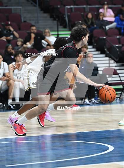 Thumbnail 2 in Layton Christian Academy vs. Notre Dame (SO) (Tarkanian Classic) photogallery.