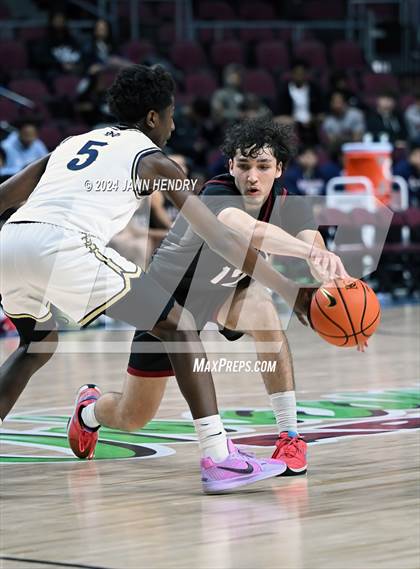 Thumbnail 3 in Layton Christian Academy vs. Notre Dame (SO) (Tarkanian Classic) photogallery.