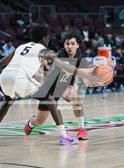 Thumbnail 2 in Layton Christian Academy vs. Notre Dame (SO) (Tarkanian Classic) photogallery.