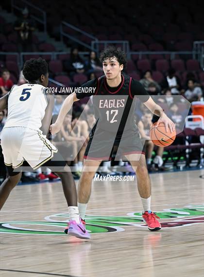 Thumbnail 2 in Layton Christian Academy vs. Notre Dame (SO) (Tarkanian Classic) photogallery.