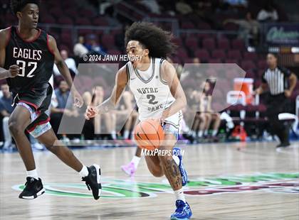 Thumbnail 2 in Layton Christian Academy vs. Notre Dame (SO) (Tarkanian Classic) photogallery.