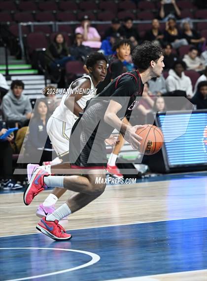 Thumbnail 3 in Layton Christian Academy vs. Notre Dame (SO) (Tarkanian Classic) photogallery.