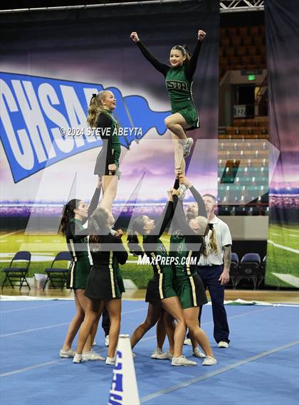 Thumbnail 1 in Mountain Vista (CHSAA 5A State Spirit Championships)  photogallery.