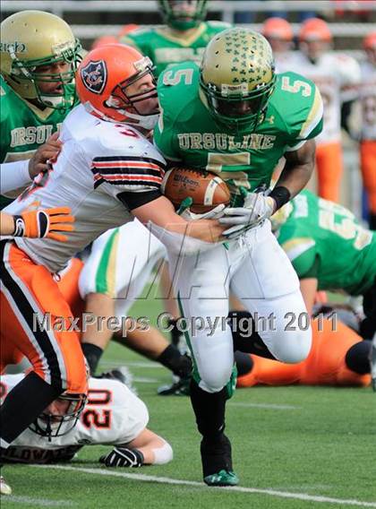 Thumbnail 1 in Coldwater vs. Ursuline (OHSAA D5 Final) photogallery.